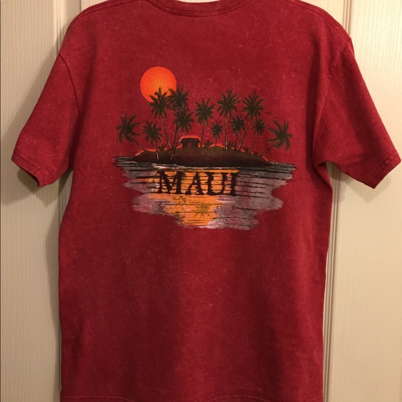 Original Maui Red Dirt Women's Pink T-shirt Size US M - Picture 2 of 8